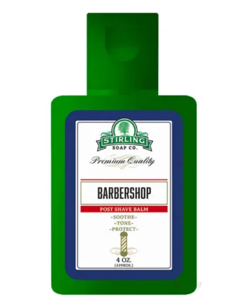 Stirling Soap Company Aftershave Balm  Barber Shop  118 Ml