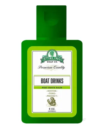 Stirling Soap Company Aftershave Balm  Boat Drinks  118 Ml