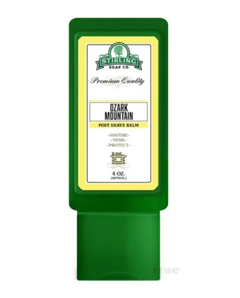 Stirling Soap Company Aftershave Balm  Ozark Mountain  118 Ml