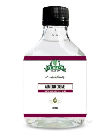 Stirling Soap Company Aftershave Splash  Almond Creme  100 Ml