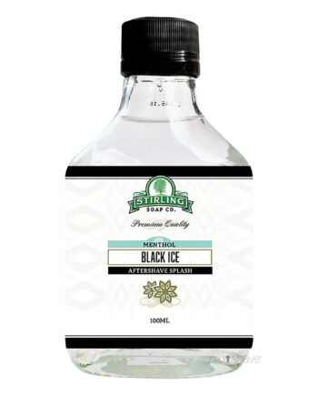 Stirling Soap Company Aftershave Splash  Black Ice  100 Ml