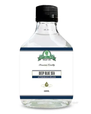 Stirling Soap Company Aftershave Splash  Deep Blue Sea  100 Ml