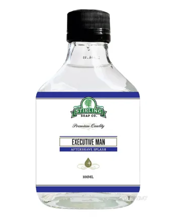 Stirling Soap Company Aftershave Splash  Executive Man  100 Ml