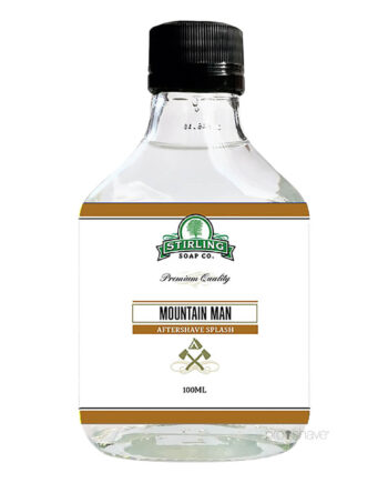 Stirling Soap Company Aftershave Splash  Mountain Man  100 Ml