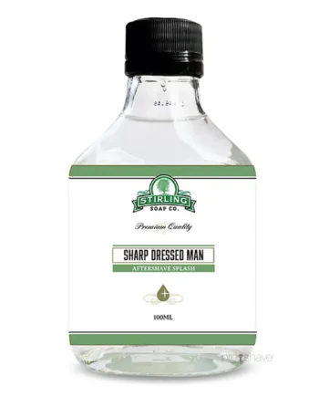 Stirling Soap Company Aftershave Splash  Sharp Dressed Man  100 Ml