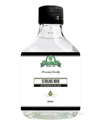 Stirling Soap Company Aftershave Splash  Stirling Noir  100 Ml