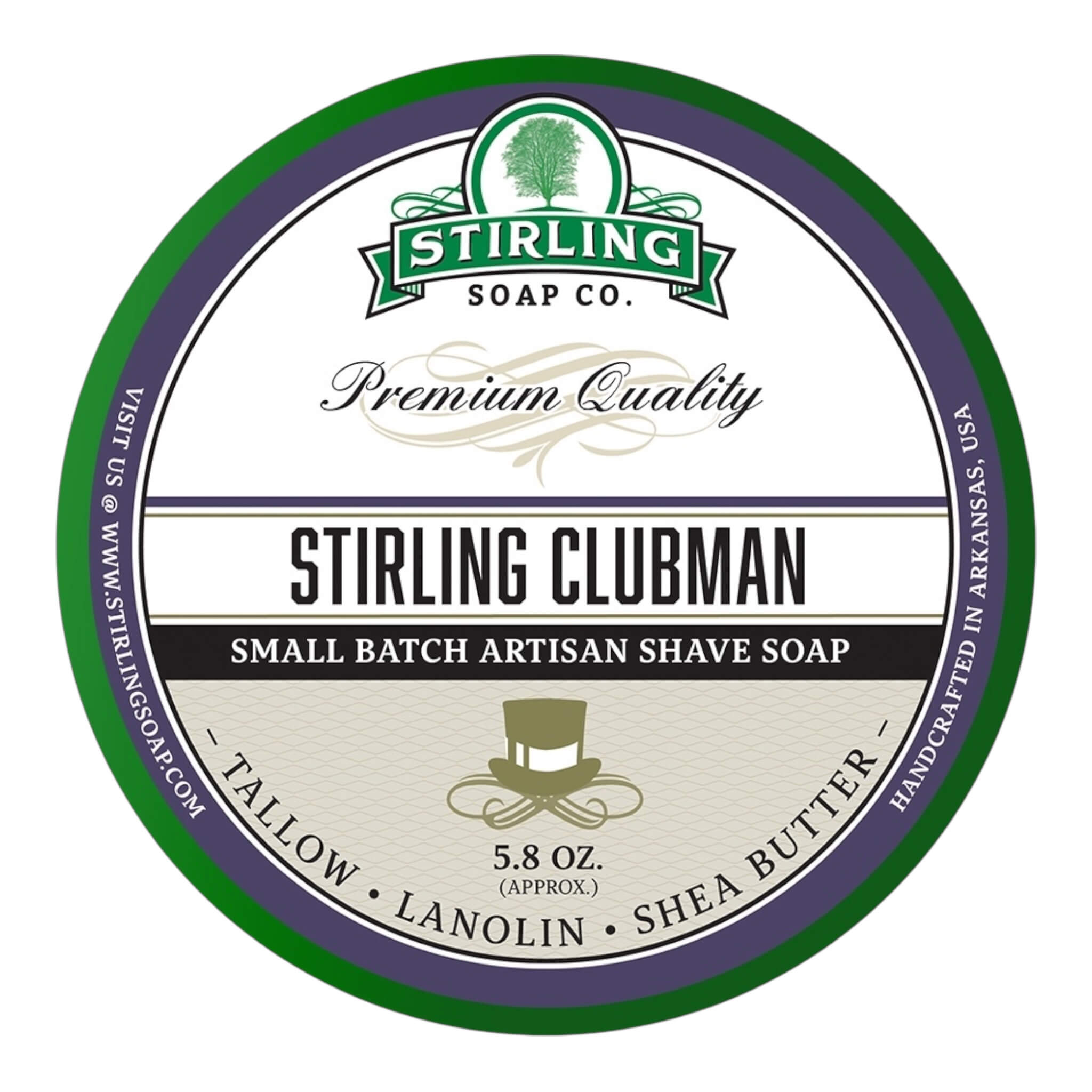 Stirling Soap Company Barbersæbe  Clubman  170 Ml