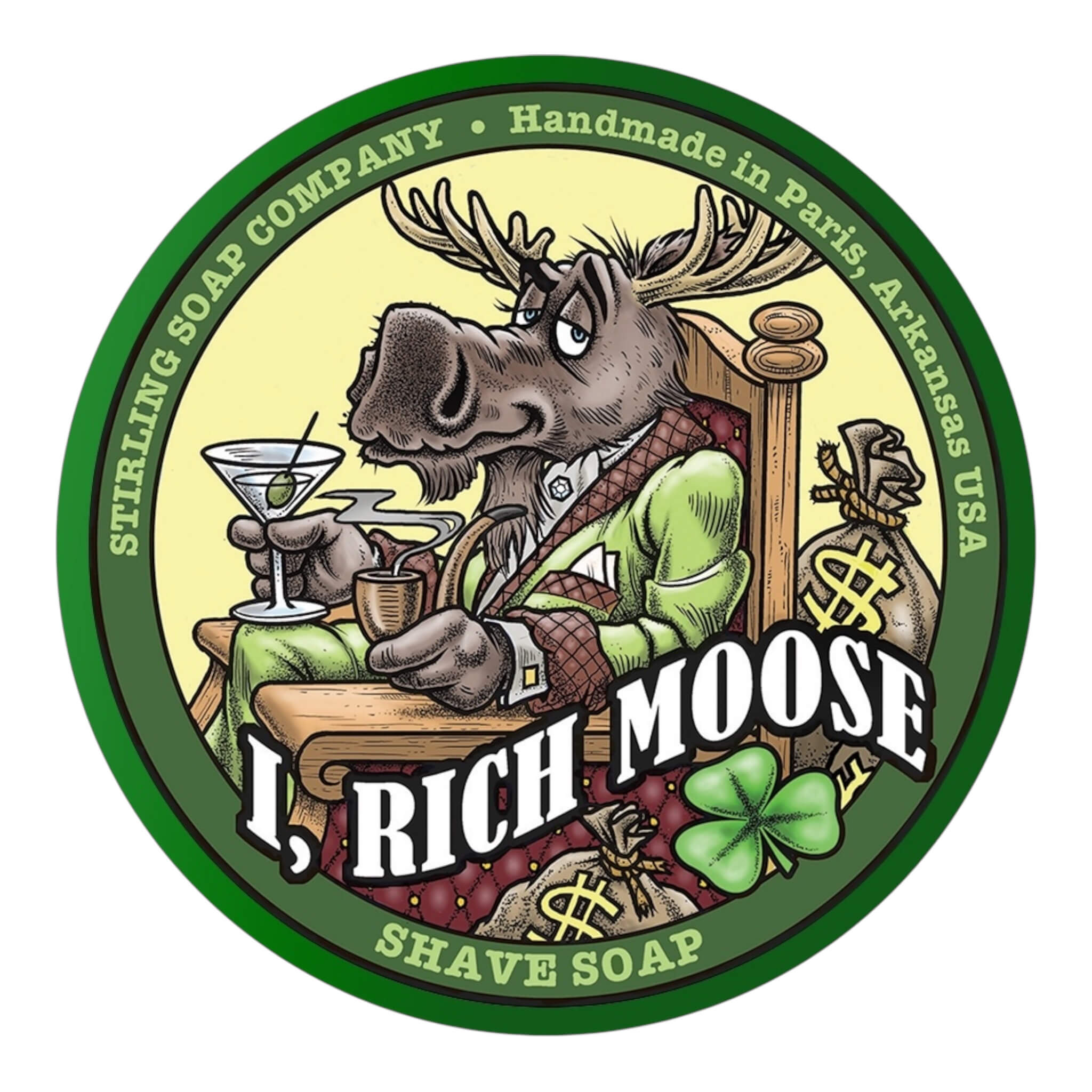 Stirling Soap Company Barbersæbe    Rich Moose  170 Ml