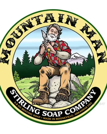 Stirling Soap Company Barbersæbe  Mountain Man  170 Ml