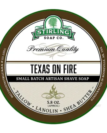Stirling Soap Company Barbersæbe  Texas On Fire  170 Ml