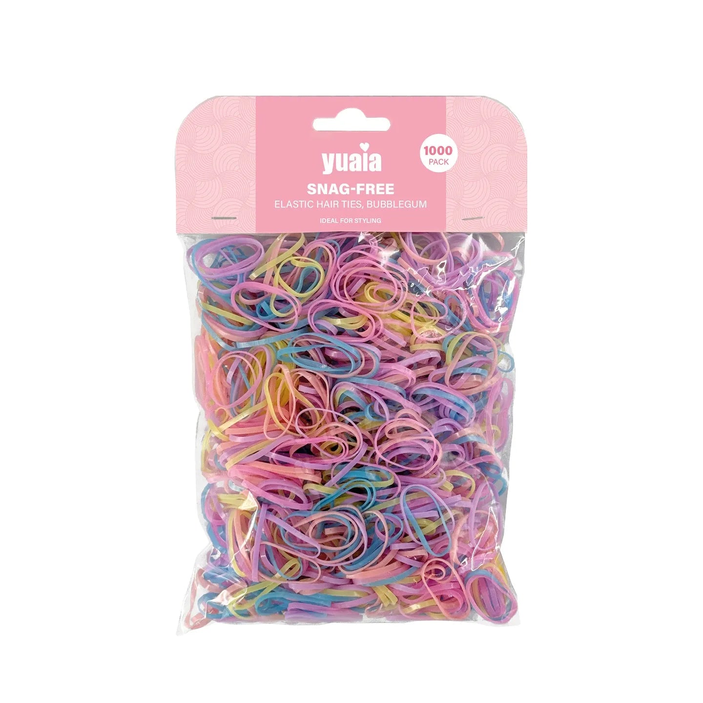 1000 Stk Snag-free Hårelastikker Pastel