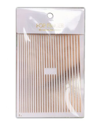 Striping Tape   Rose Guld   Klistermærke Nail Stickers Til Negle