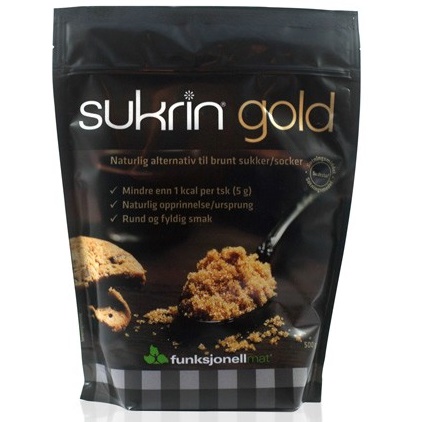 Sukrin Gold Alternativ    Brunt Sukker  500g