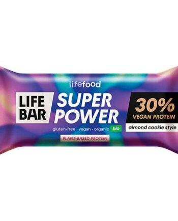 Super Power Proteinbar Almond Cookie   40 Gram