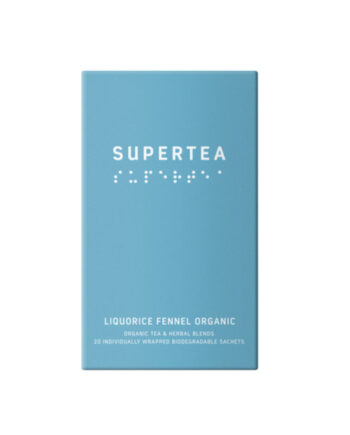 Supertea Liquorice Fennel øko Tebreve  20stk