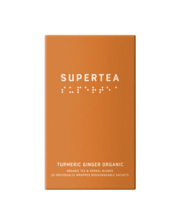 Supertea Turmeric Ginger øko Tebreve  20stk