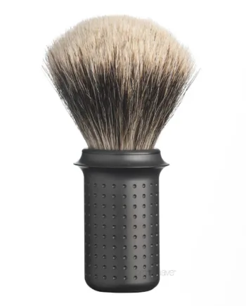 Tatara Razors Finest Badger Barberkost  Rustfrit Stål Dark