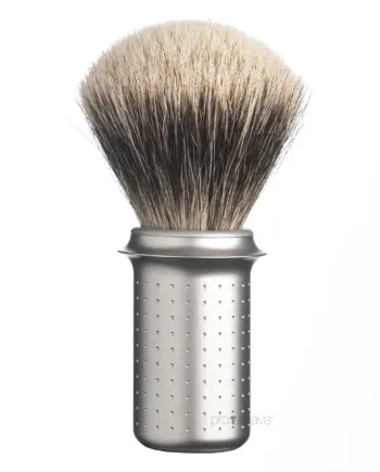 Tatara Razors Finest Badger Barberkost  Rustfrit Stål Matte