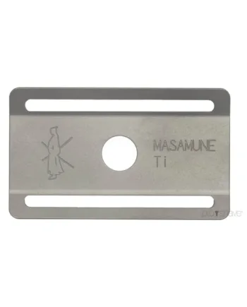 Tatara Razors Masamune Bundplade  Lukket Kam  Titanium