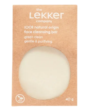 The Lekker Company Face Bar  Green Clean  40