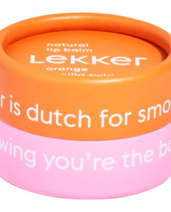 The Lekker Company Lip Balm  Orange Vanilla Swirl