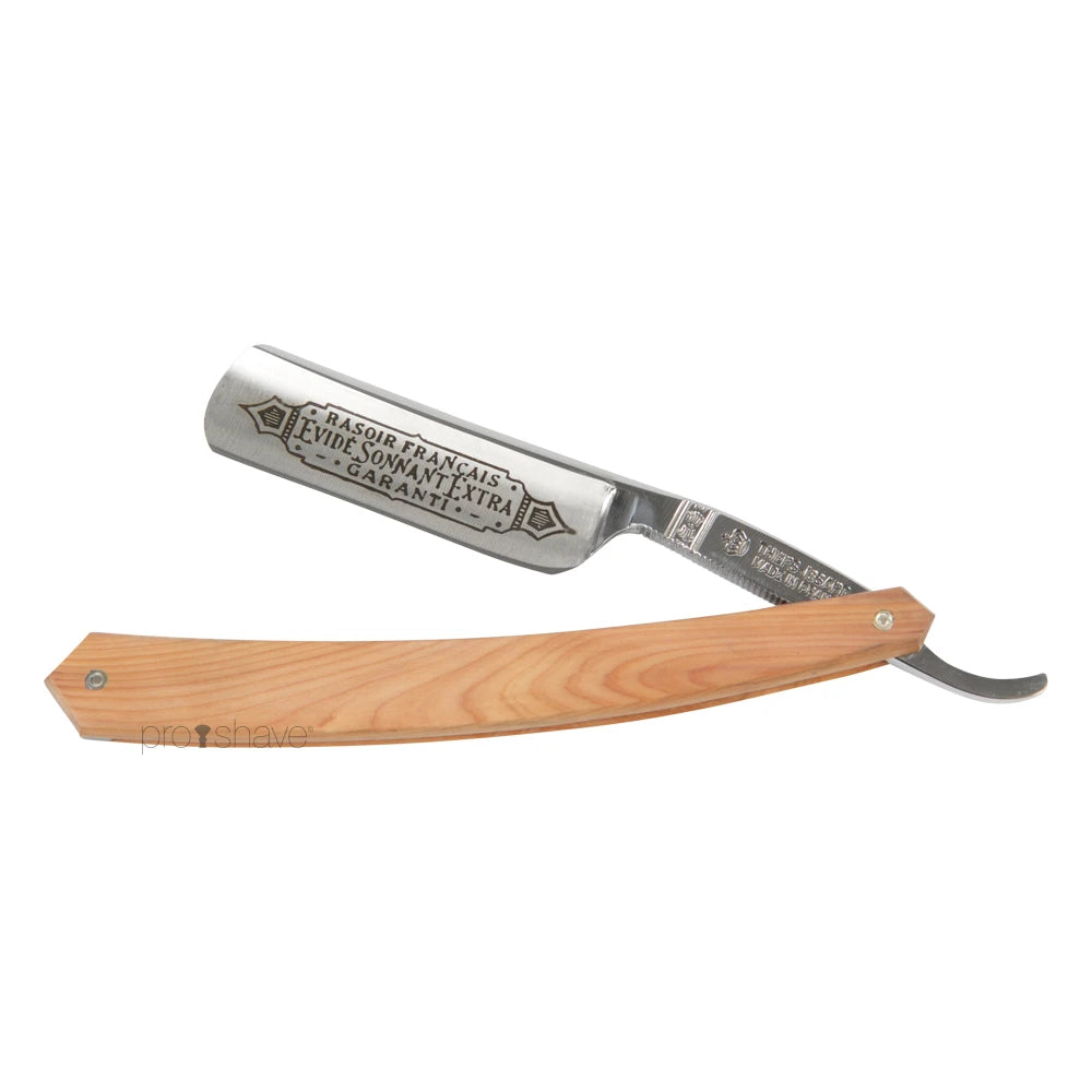 Thiers-issard Straight Razor      Round Nose  Cedertræ