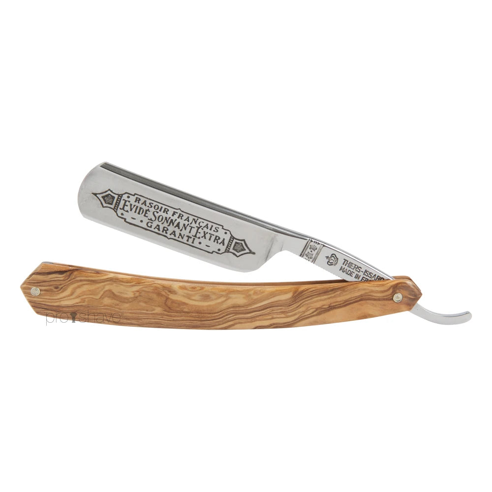 Thiers-issard Straight Razor      Round Nose  Oliventræ