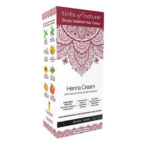 Tints Of Nature Hårfarve Henna Creme Black  70ml