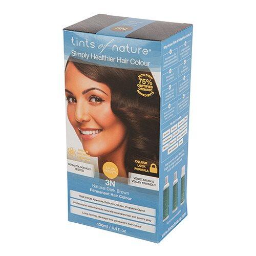 Tints Of Nature Hårfarve 3n Dark Brown  130ml