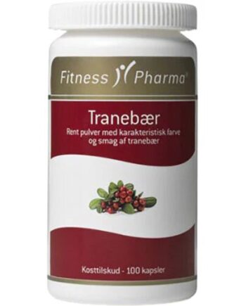 Tranebærkapsler Fitness Pharma 100 Kapsler