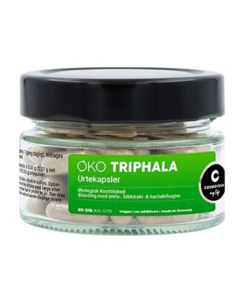 Triphala øko  80 Kapsler