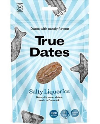 True Dates Salty Liqourice 100 Gram