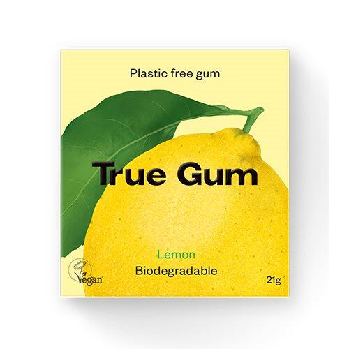 True Gum Tyggegummi Lemon  21g