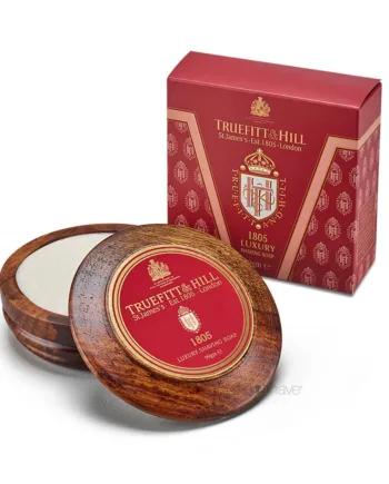 Truefitt   Hill Barbersæbe   Træskål  1805  99 Gr