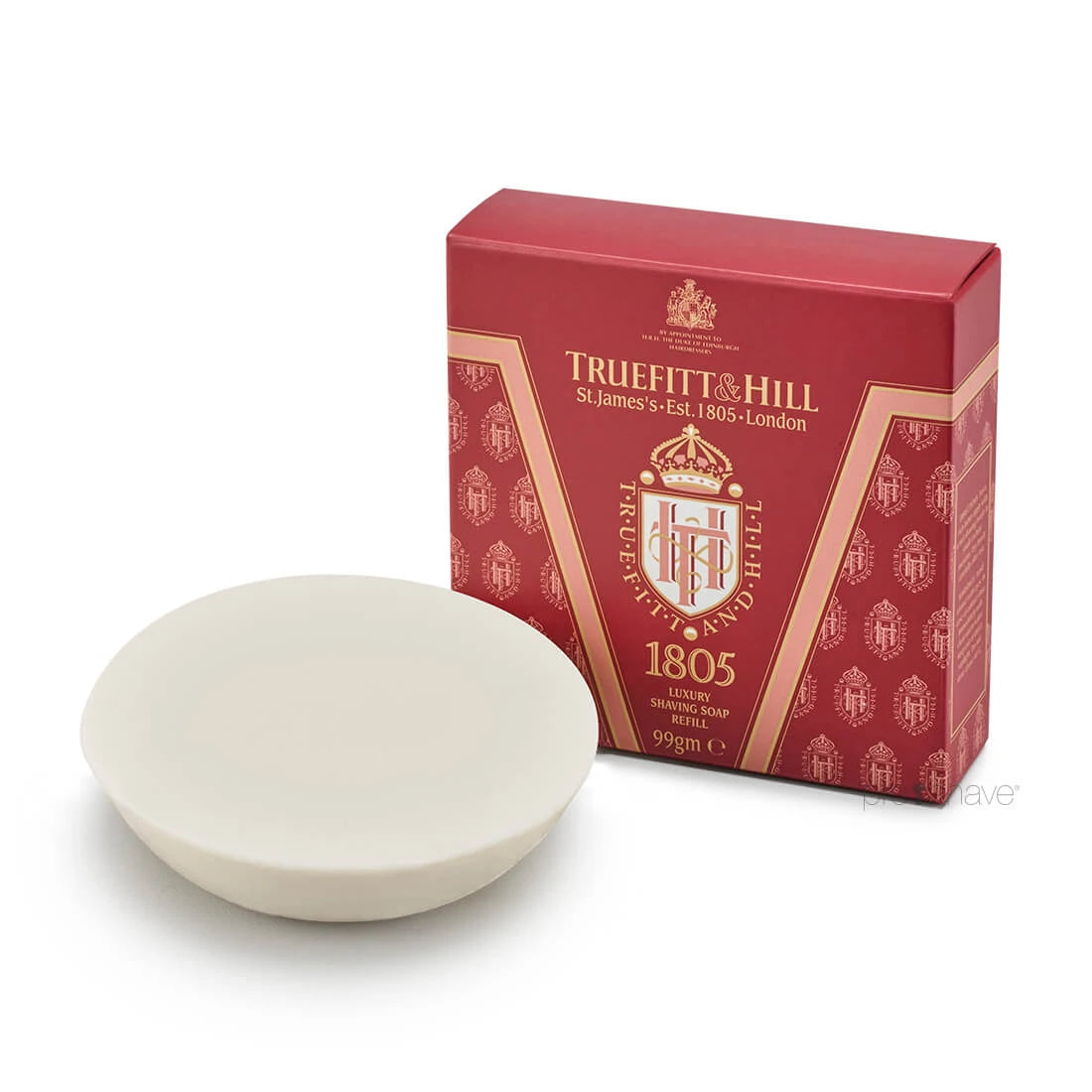 Truefitt Hill Barbersæbe Refill 1805 99 Gr
