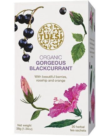 Tulsi Gorgeous Blackcurrant Te    20br