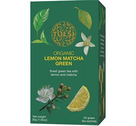 Tulsi Lemon Matcha Green Te    20br