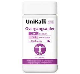 Unikalk Overgangsalder 90 Tabletter