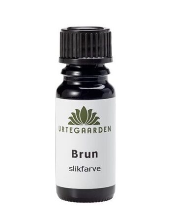 Urtegaarden Brun Slikfarve  10ml