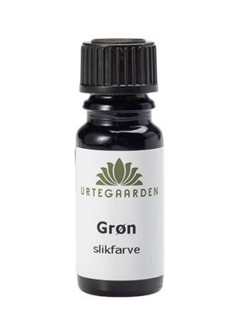 Urtegaarden Grøn Slikfarve  10ml
