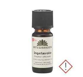 Urtegaarden Ingefærolie   10 Ml   Datovare 12 2025