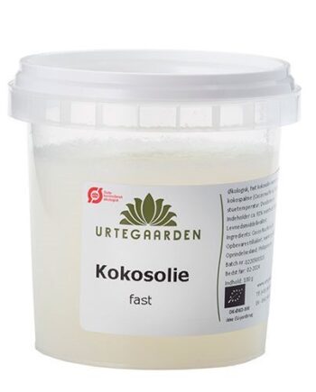 Urtegaarden Kokosolie  Fast    100g