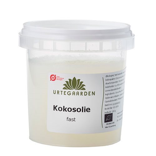 Urtegaarden Kokosolie Fast 100g
