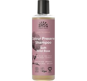 Urtekram Shampoo Soft Wild Rose    Farvet Hår 250 Ml