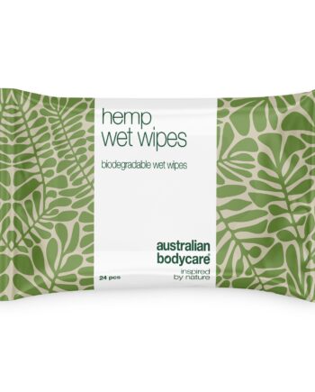 Vådservietter Til Skånsom Rens   Med Hamp Og Aloe Vera    Effektive Vådservietter  Der Renser Og Opfrisker Huden  Med Hampfrøolie Og Aloe Vera  Perfekte Til Hænder  Ansigt Og Krop    Stk