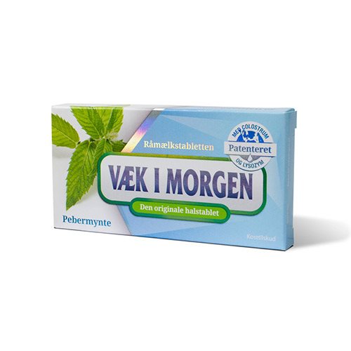 Væk   Morgen Pebermynte 20 Tabletter