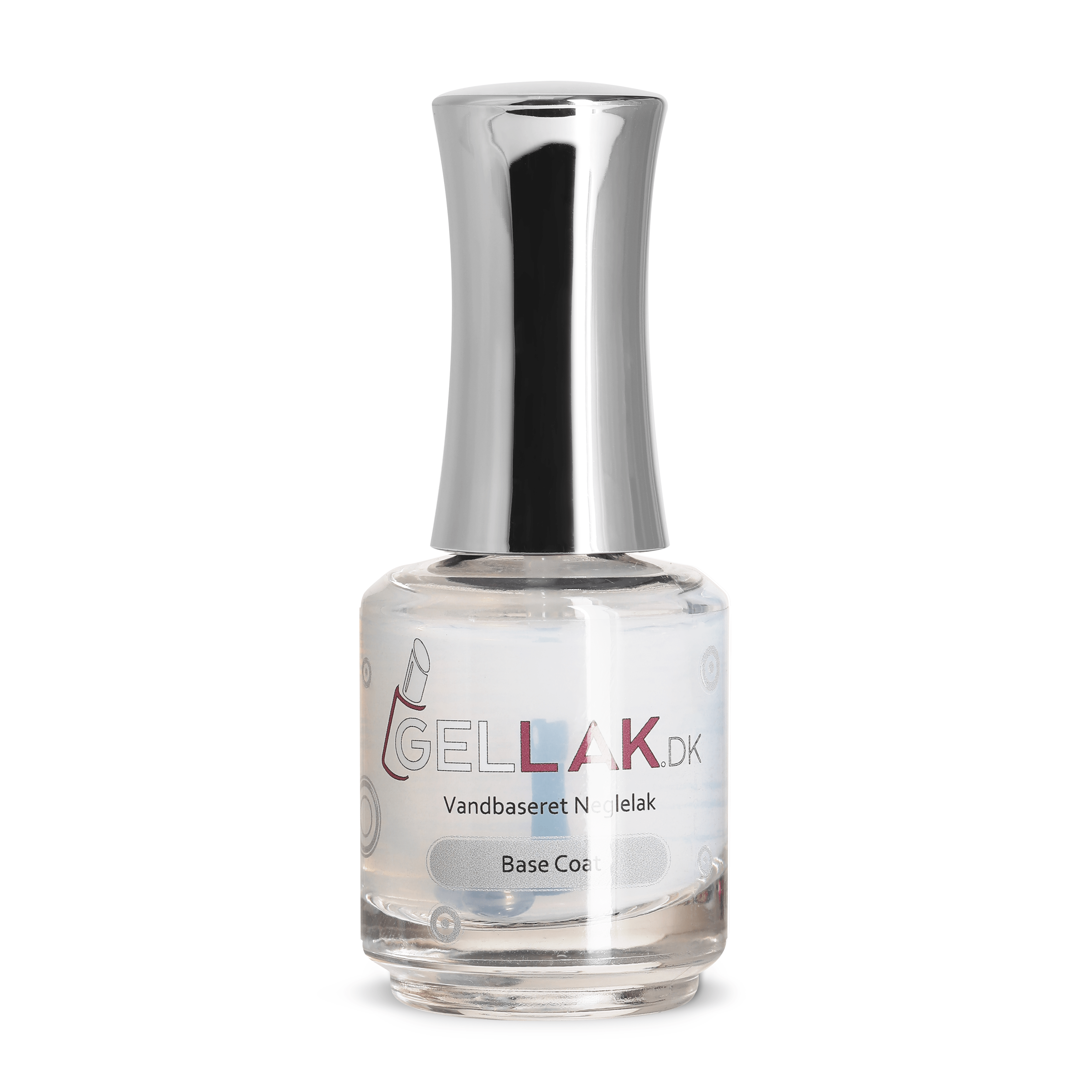 Vandbaseret Neglelak   15 Ml   Base Coat   Gellak Dk