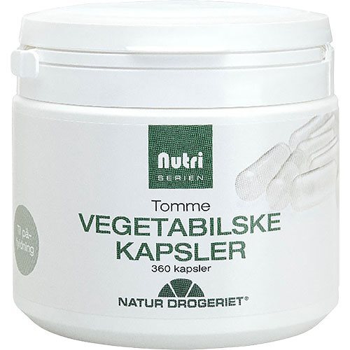 Vegetabilske Kapsler  Tomme 360 Kapsler