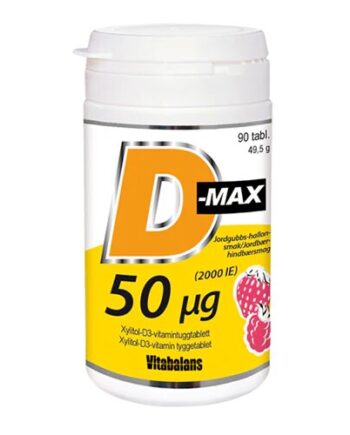 Vitabalans  -max 50 Mikrogram 90 Tabletter