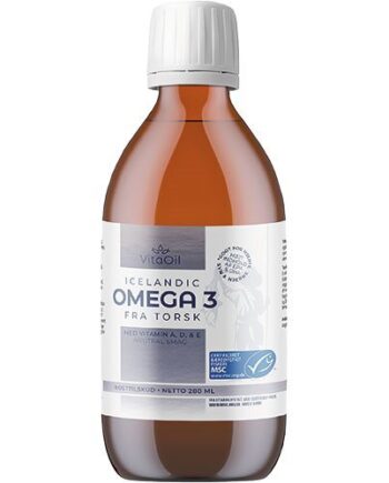 Vitaoil Icelandic Omega   Fra Torsk  280ml